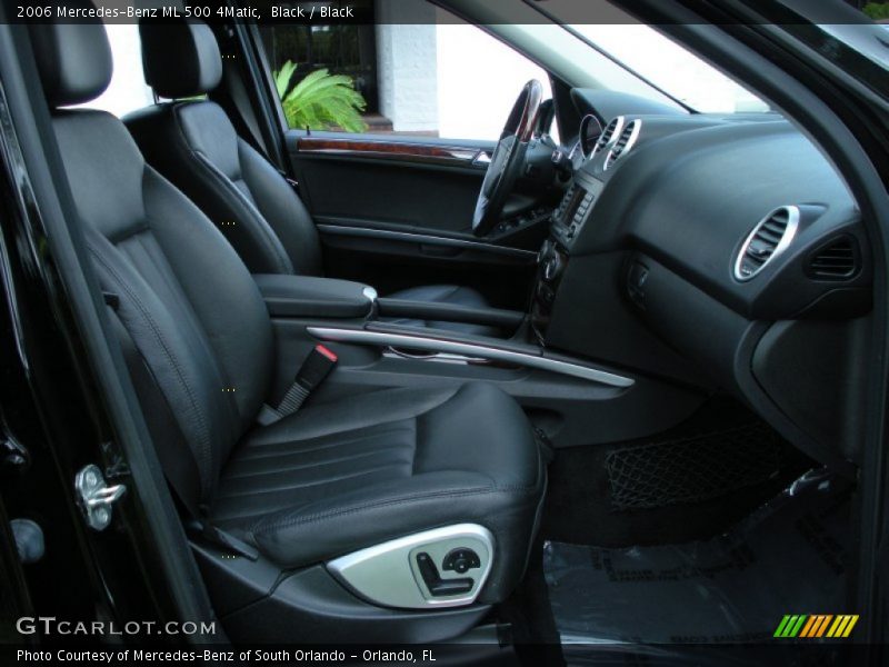 Black / Black 2006 Mercedes-Benz ML 500 4Matic