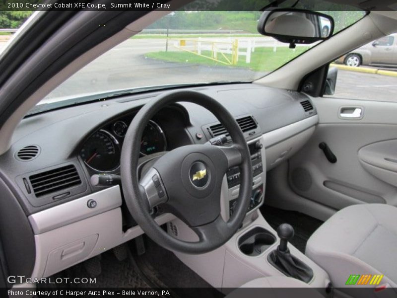  2010 Cobalt XFE Coupe Gray Interior