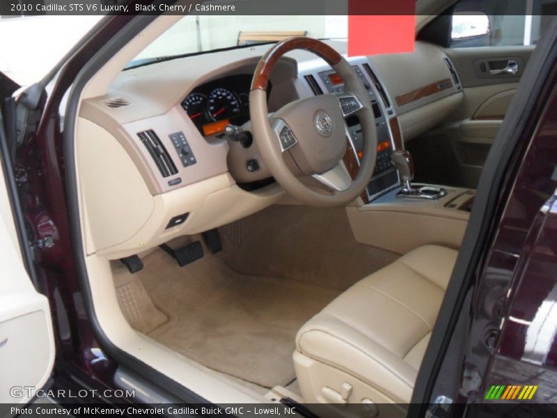 Black Cherry / Cashmere 2010 Cadillac STS V6 Luxury