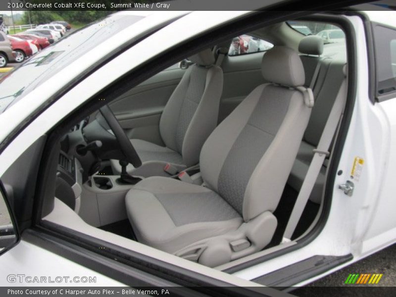  2010 Cobalt XFE Coupe Gray Interior