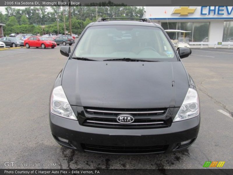 Midnight Black / Beige 2006 Kia Sedona EX