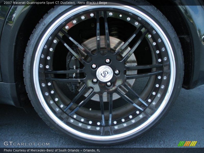 Custom Wheels of 2007 Quattroporte Sport GT DuoSelect