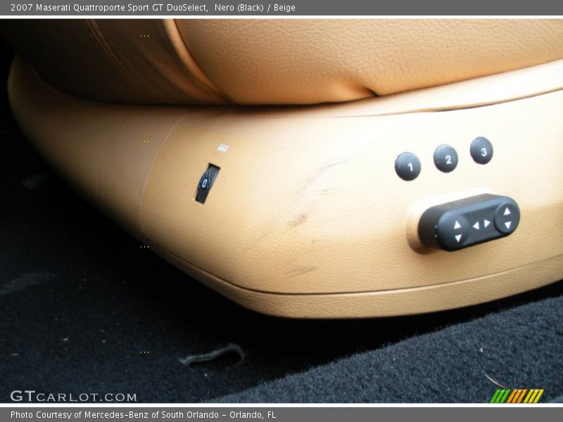 Nero (Black) / Beige 2007 Maserati Quattroporte Sport GT DuoSelect