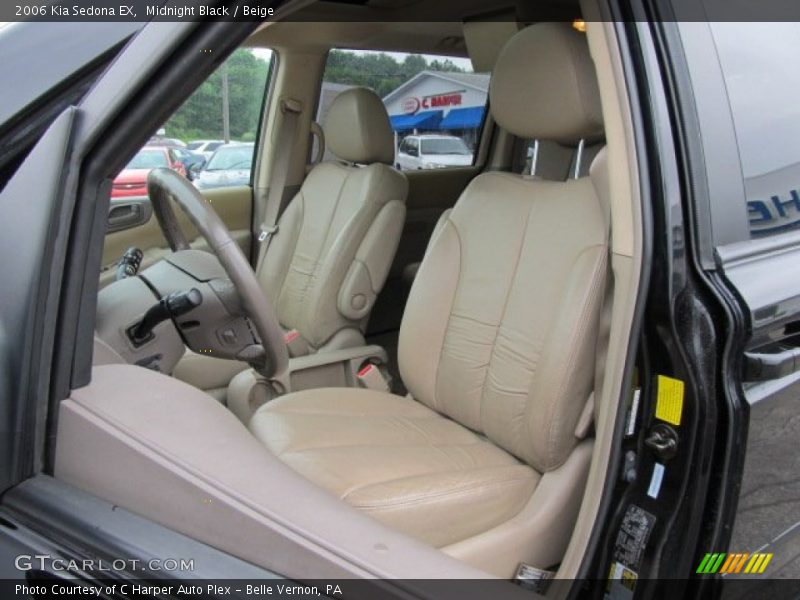 Midnight Black / Beige 2006 Kia Sedona EX