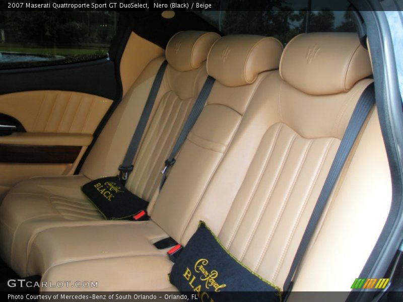 Nero (Black) / Beige 2007 Maserati Quattroporte Sport GT DuoSelect