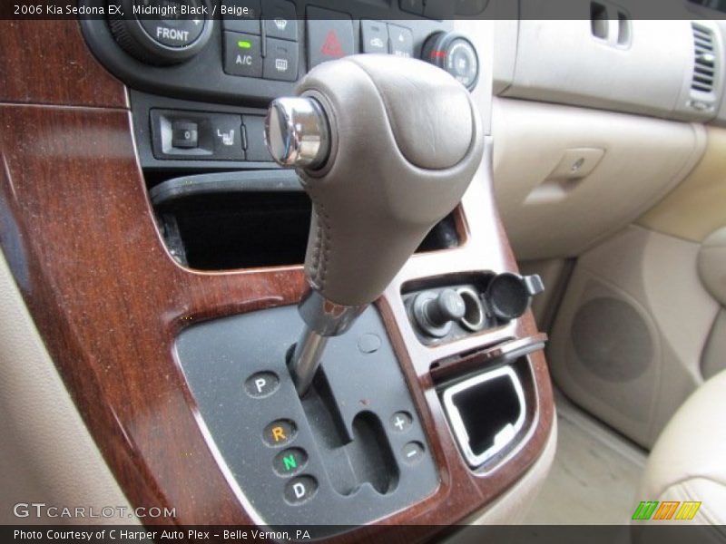 Midnight Black / Beige 2006 Kia Sedona EX