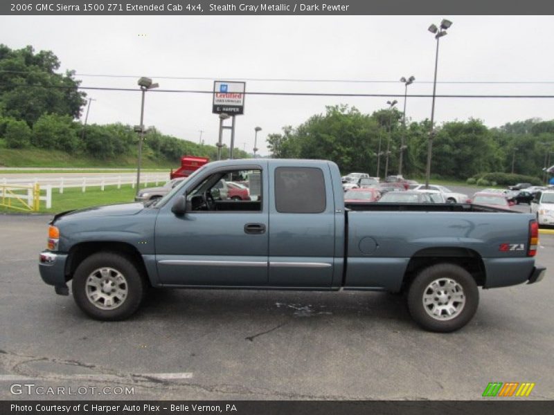 Stealth Gray Metallic / Dark Pewter 2006 GMC Sierra 1500 Z71 Extended Cab 4x4