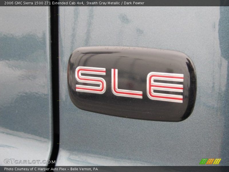 Stealth Gray Metallic / Dark Pewter 2006 GMC Sierra 1500 Z71 Extended Cab 4x4
