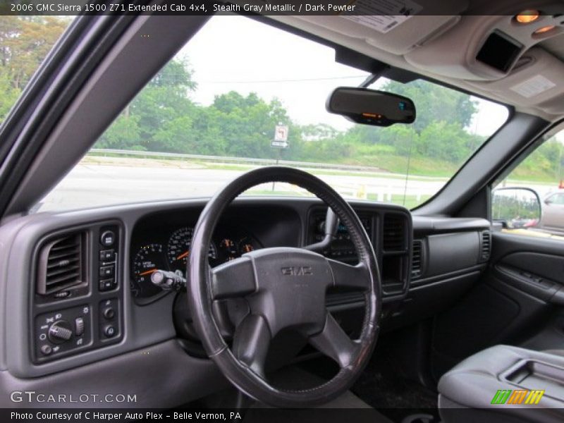 Stealth Gray Metallic / Dark Pewter 2006 GMC Sierra 1500 Z71 Extended Cab 4x4