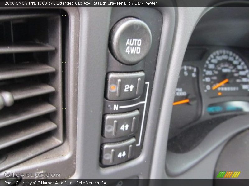 Stealth Gray Metallic / Dark Pewter 2006 GMC Sierra 1500 Z71 Extended Cab 4x4