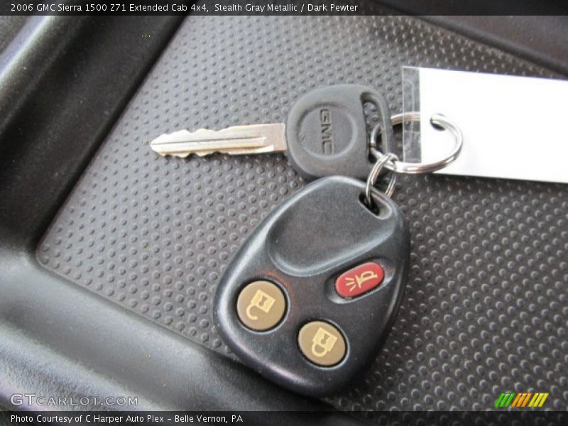 Stealth Gray Metallic / Dark Pewter 2006 GMC Sierra 1500 Z71 Extended Cab 4x4