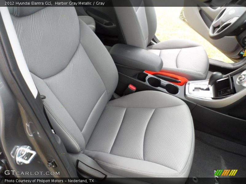  2012 Elantra GLS Gray Interior