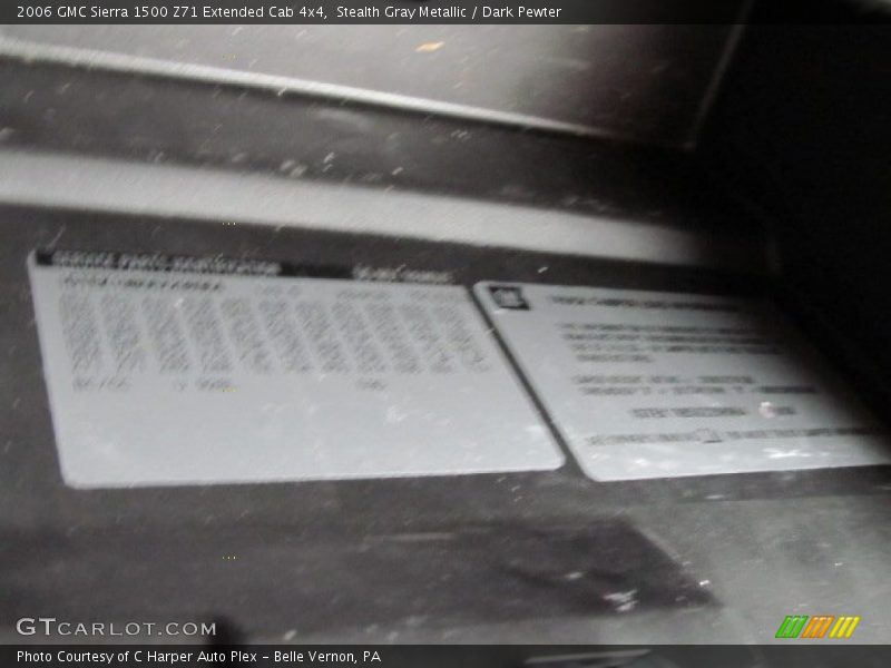 Stealth Gray Metallic / Dark Pewter 2006 GMC Sierra 1500 Z71 Extended Cab 4x4
