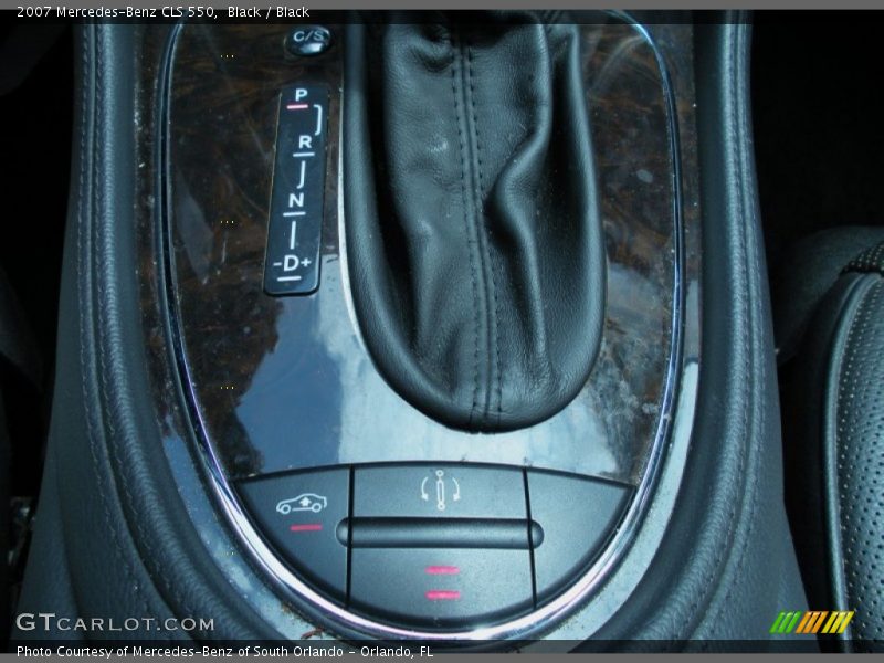 Black / Black 2007 Mercedes-Benz CLS 550