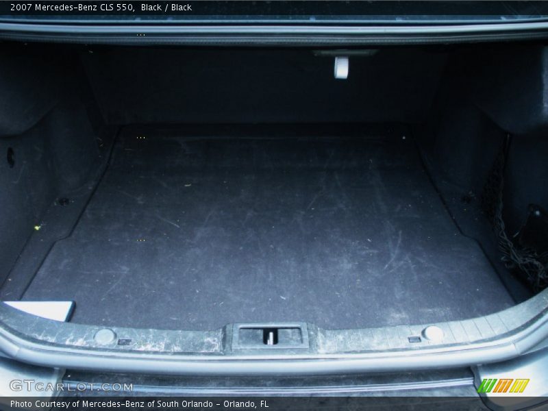 Black / Black 2007 Mercedes-Benz CLS 550