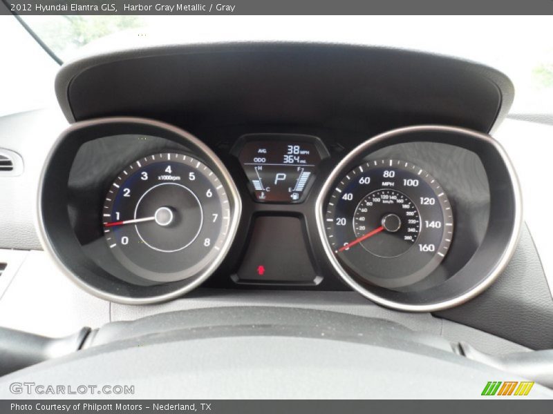  2012 Elantra GLS GLS Gauges