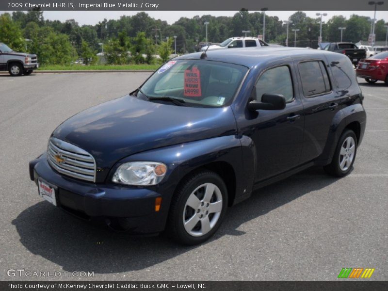 Imperial Blue Metallic / Gray 2009 Chevrolet HHR LS