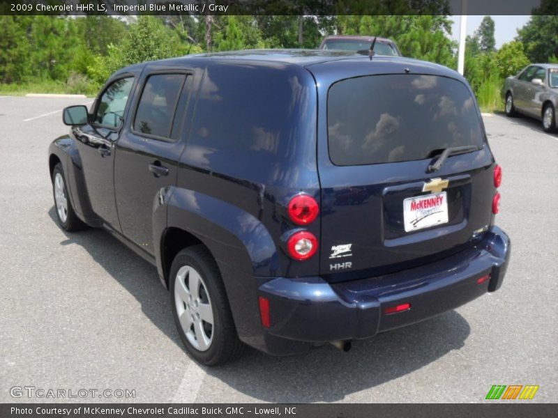 Imperial Blue Metallic / Gray 2009 Chevrolet HHR LS