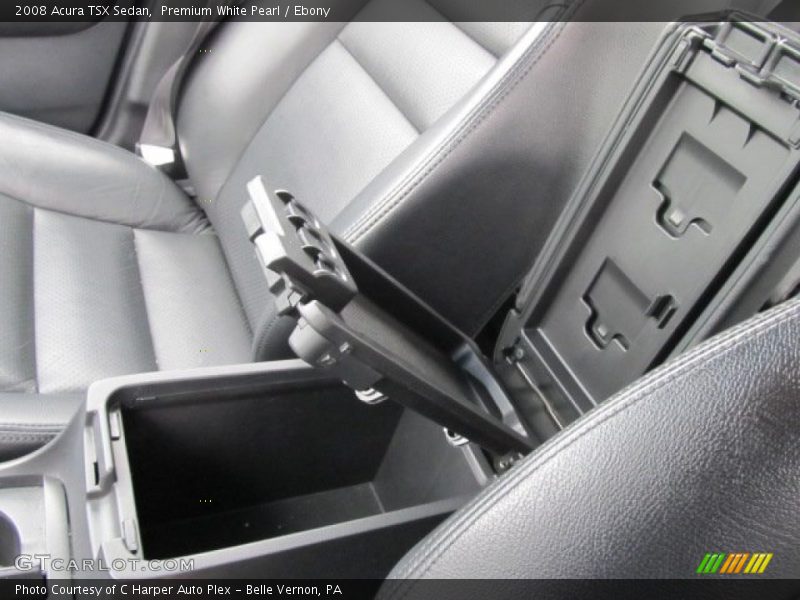 Premium White Pearl / Ebony 2008 Acura TSX Sedan