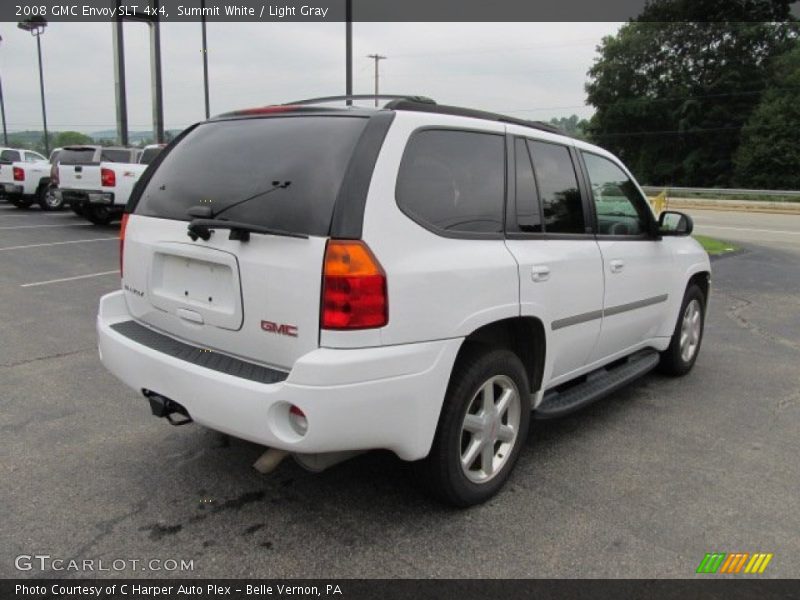 Summit White / Light Gray 2008 GMC Envoy SLT 4x4