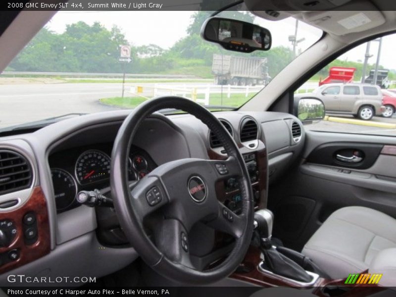 Summit White / Light Gray 2008 GMC Envoy SLT 4x4