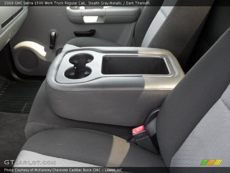 Stealth Gray Metallic / Dark Titanium 2009 GMC Sierra 1500 Work Truck Regular Cab