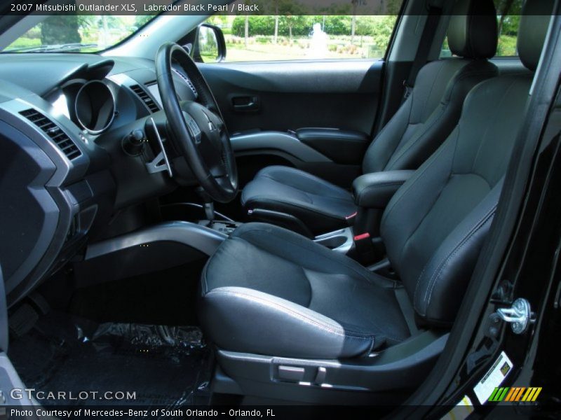  2007 Outlander XLS Black Interior