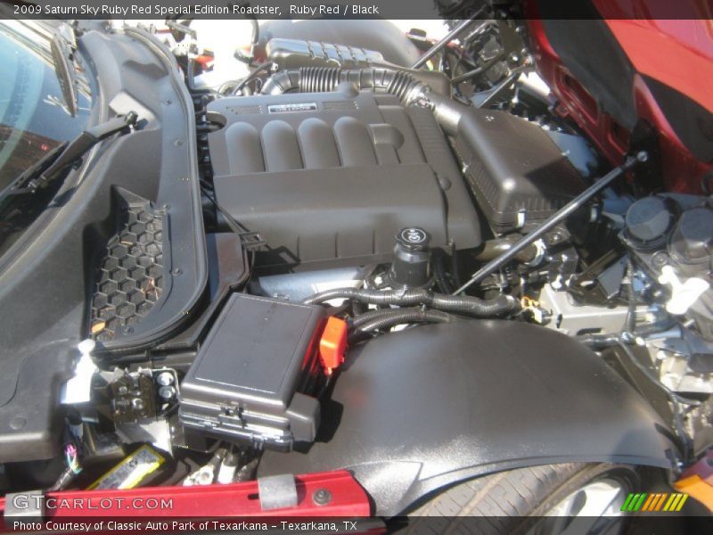 Ruby Red / Black 2009 Saturn Sky Ruby Red Special Edition Roadster