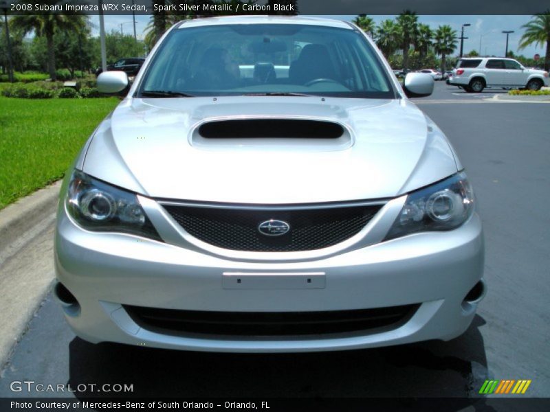 Spark Silver Metallic / Carbon Black 2008 Subaru Impreza WRX Sedan
