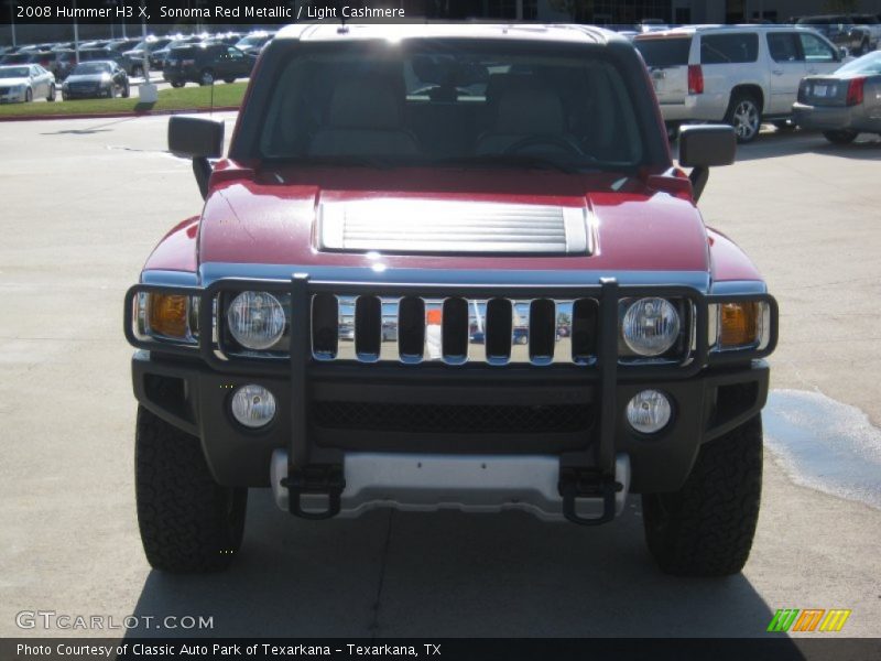 Sonoma Red Metallic / Light Cashmere 2008 Hummer H3 X