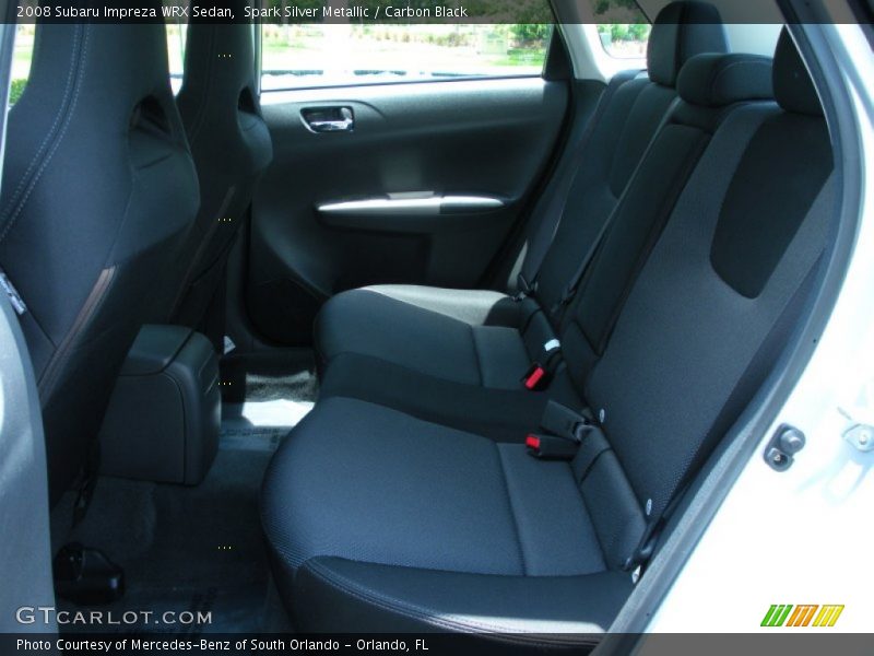 Spark Silver Metallic / Carbon Black 2008 Subaru Impreza WRX Sedan