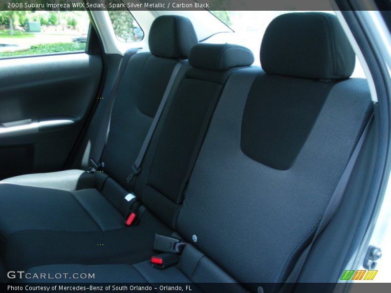 Spark Silver Metallic / Carbon Black 2008 Subaru Impreza WRX Sedan