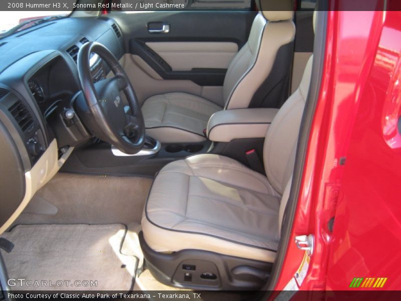 Sonoma Red Metallic / Light Cashmere 2008 Hummer H3 X