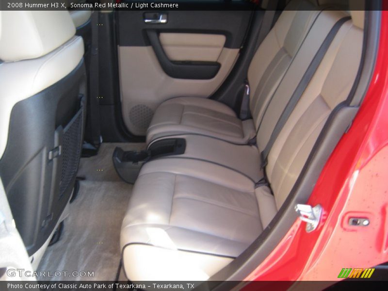 Sonoma Red Metallic / Light Cashmere 2008 Hummer H3 X