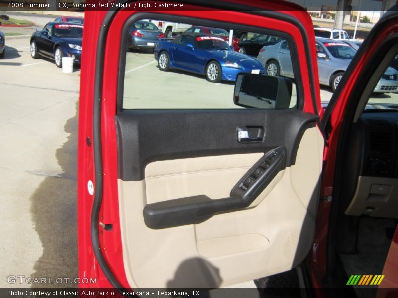 Sonoma Red Metallic / Light Cashmere 2008 Hummer H3 X