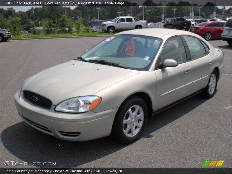 Gold Ash Metallic / Medium/Dark Pebble Beige 2006 Ford Taurus SEL