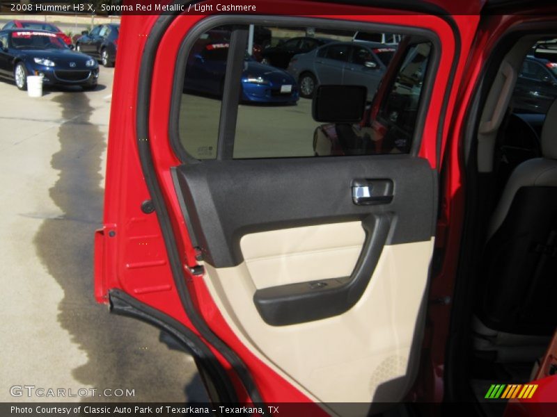 Sonoma Red Metallic / Light Cashmere 2008 Hummer H3 X
