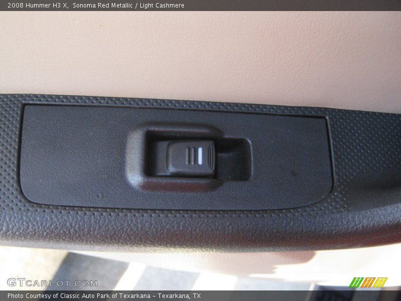 Sonoma Red Metallic / Light Cashmere 2008 Hummer H3 X