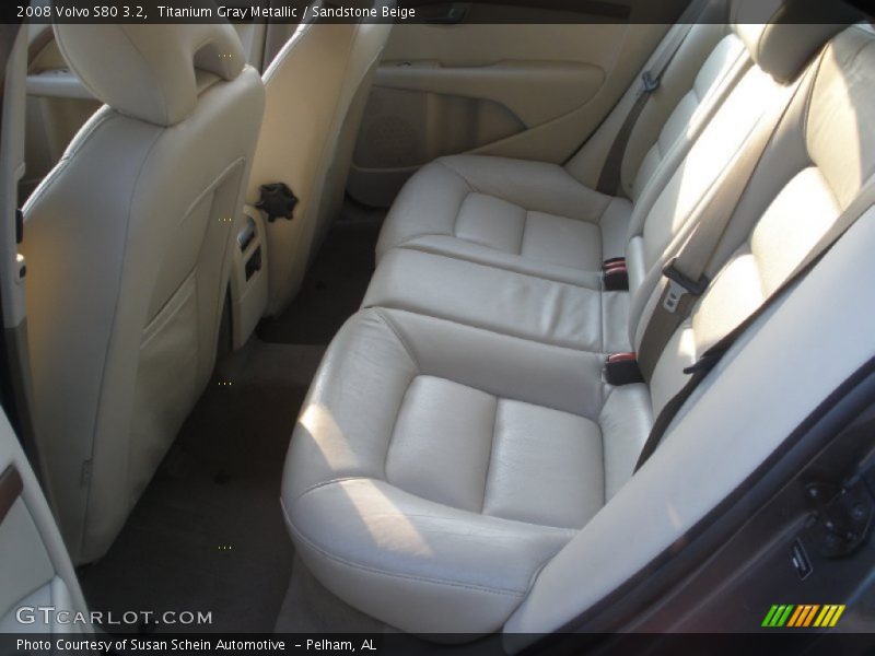 Titanium Gray Metallic / Sandstone Beige 2008 Volvo S80 3.2