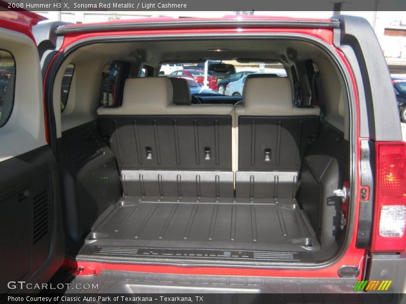 Sonoma Red Metallic / Light Cashmere 2008 Hummer H3 X