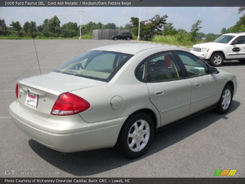 Gold Ash Metallic / Medium/Dark Pebble Beige 2006 Ford Taurus SEL