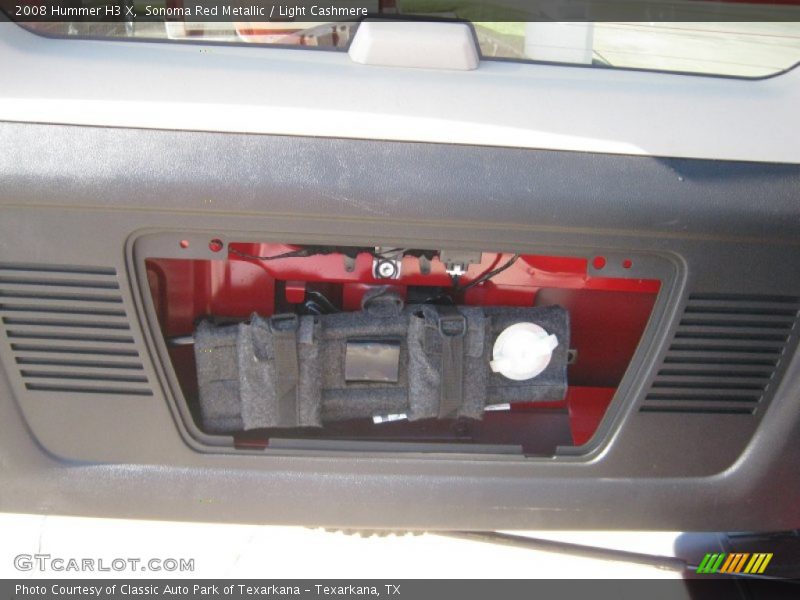 Sonoma Red Metallic / Light Cashmere 2008 Hummer H3 X