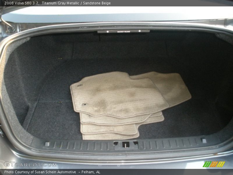 Titanium Gray Metallic / Sandstone Beige 2008 Volvo S80 3.2