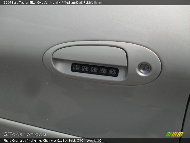 Gold Ash Metallic / Medium/Dark Pebble Beige 2006 Ford Taurus SEL