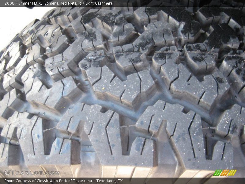 Sonoma Red Metallic / Light Cashmere 2008 Hummer H3 X