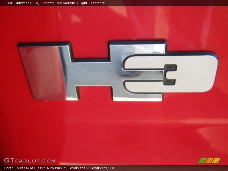 Sonoma Red Metallic / Light Cashmere 2008 Hummer H3 X
