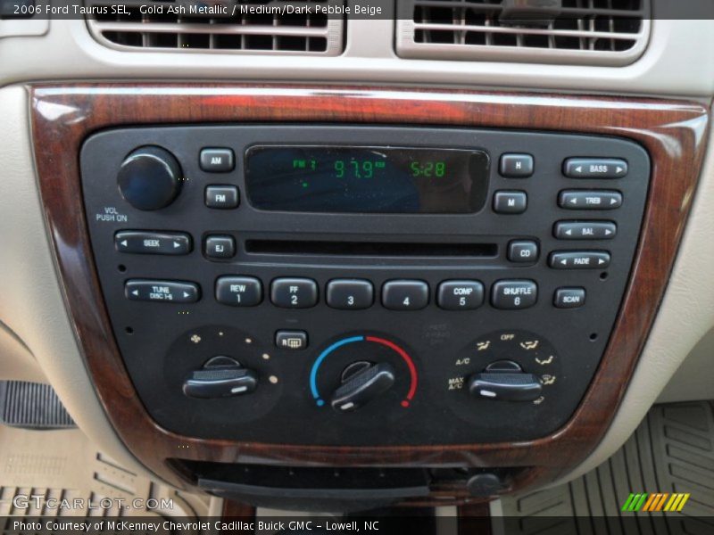 Gold Ash Metallic / Medium/Dark Pebble Beige 2006 Ford Taurus SEL