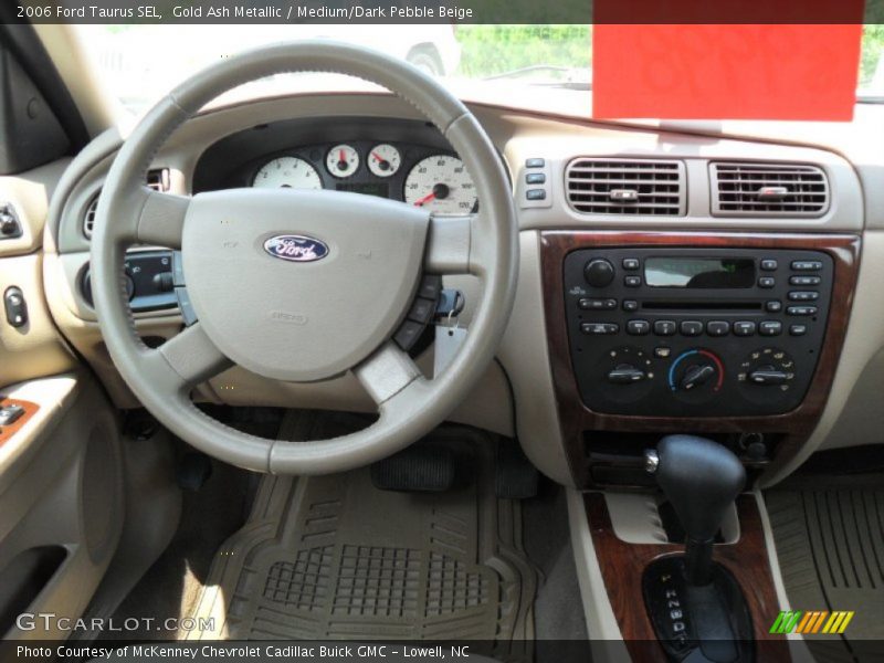 Gold Ash Metallic / Medium/Dark Pebble Beige 2006 Ford Taurus SEL