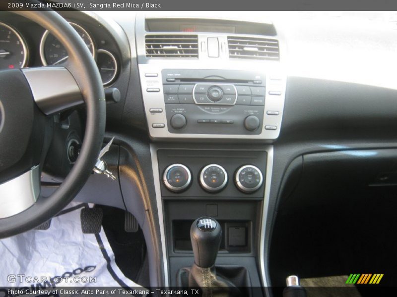 Sangria Red Mica / Black 2009 Mazda MAZDA6 i SV