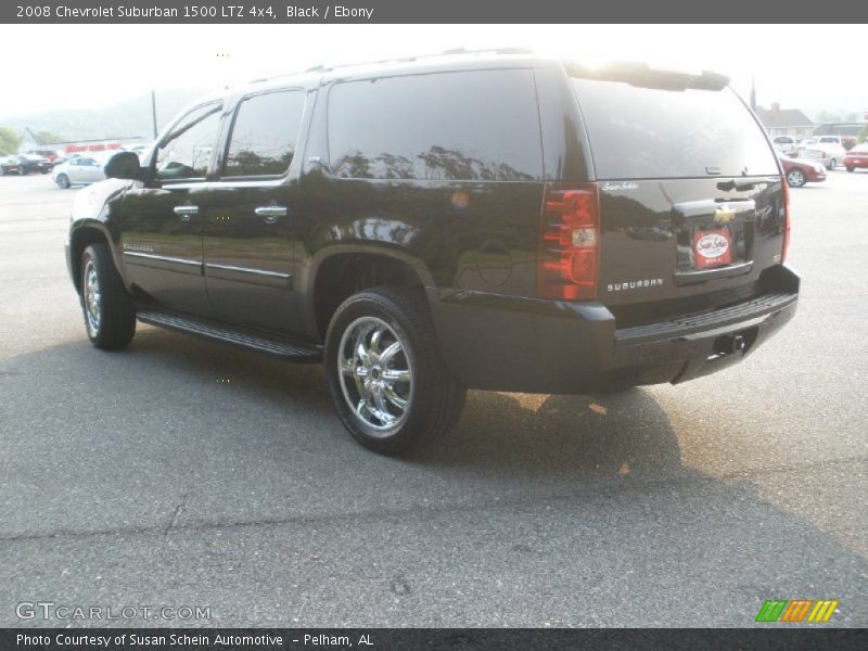 Black / Ebony 2008 Chevrolet Suburban 1500 LTZ 4x4
